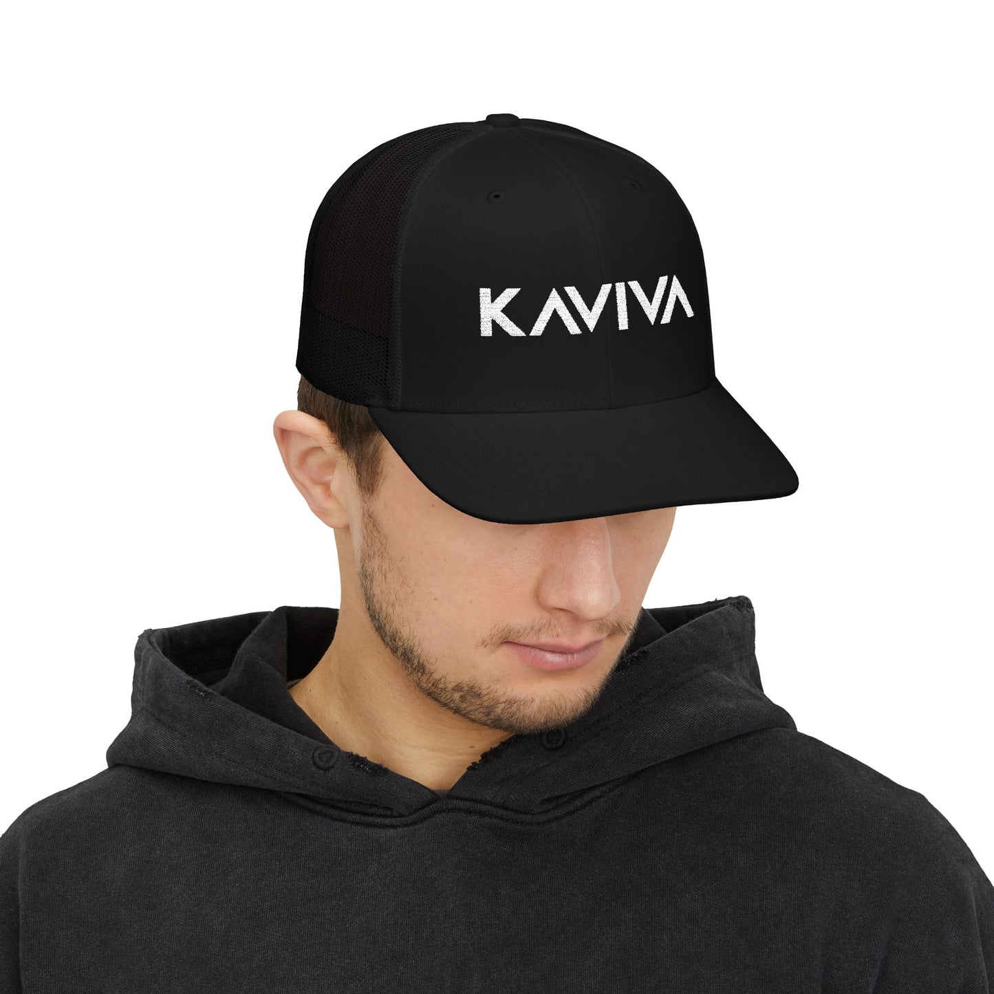 Snapback Embroidered Trucker Cap