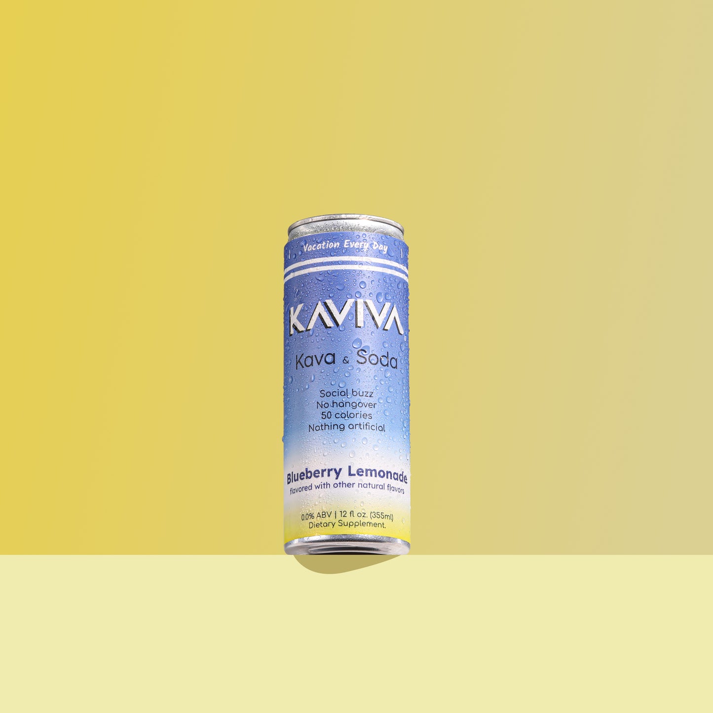 PREORDER | Blueberry Lemonade | Kaviva | Kava & Soda | Hangover-free Buzz