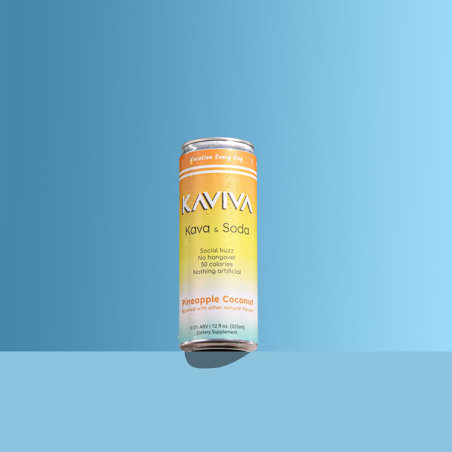 PREORDER | Pineapple Coconut | Kaviva | Kava & Soda | Hangover-free Buzz