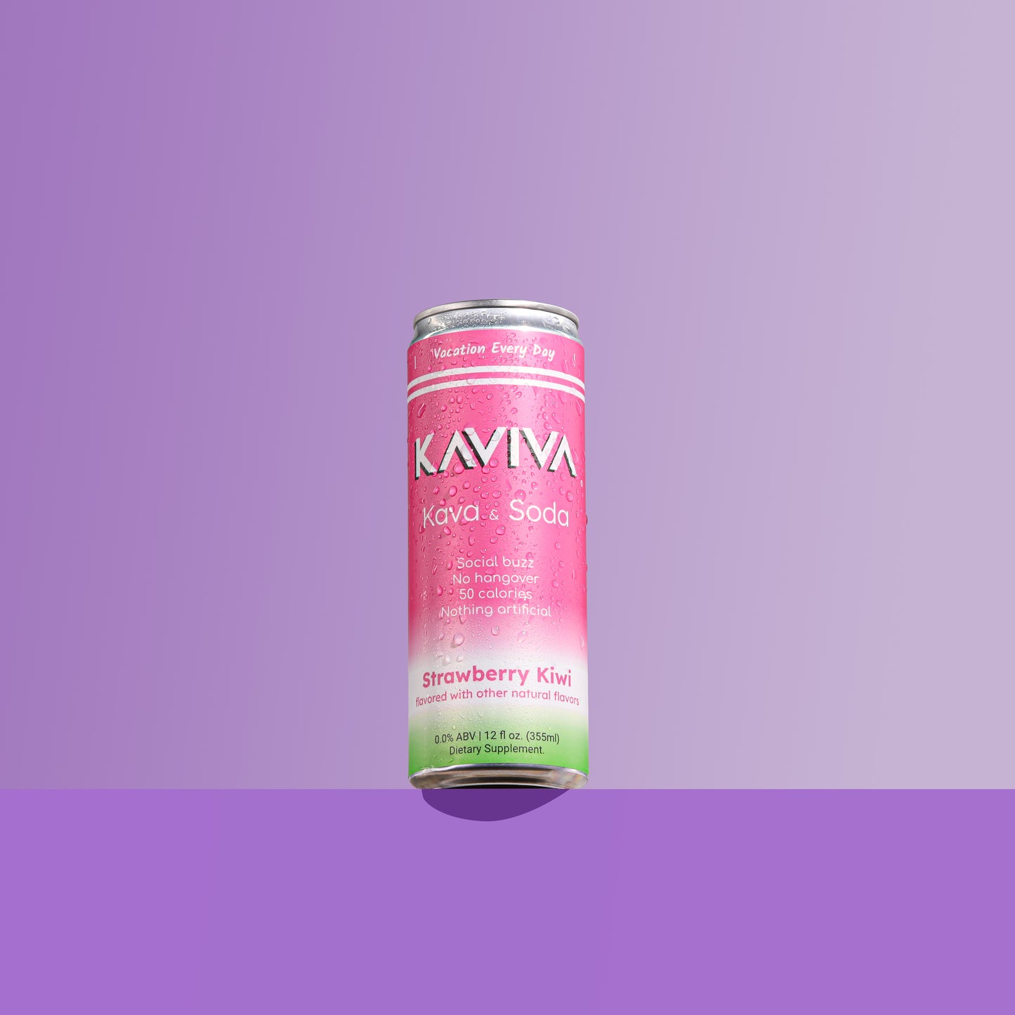 PREORDER | Strawberry Kiwi | Kaviva | Kava & Soda | Hangover-free Buzz