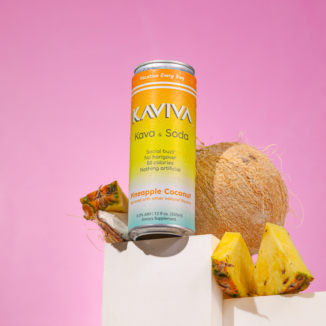 Kaviva | Kava Seltzer | Hangover-Free Kava Beverage | Social Bliss